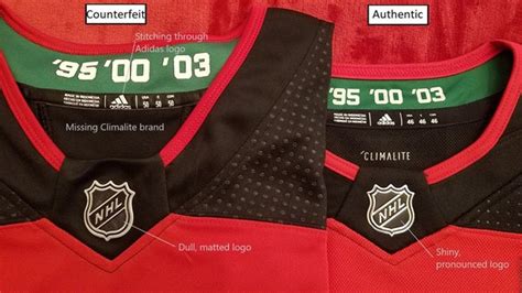 how to tell if an adidas hockey jersey is fake|adidas devils jersey authenticity.